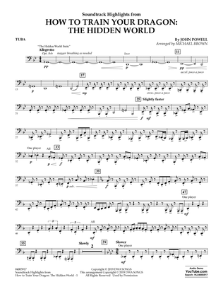 How To Train Your Dragon: The Hidden World (arr. Michael Brown) - Tuba