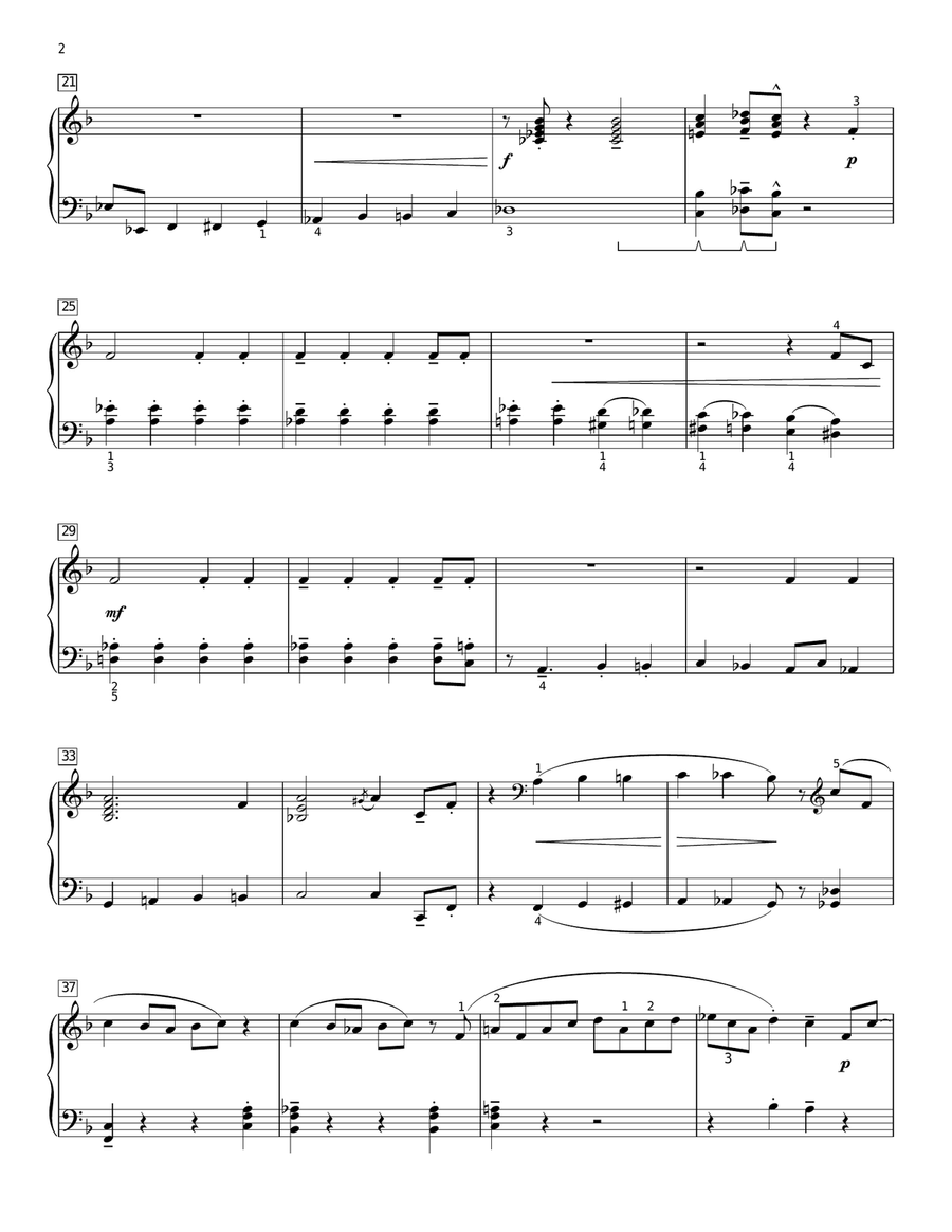 Route 66 (arr. Phillip Keveren) Piano Solo scores gallery preview page 2