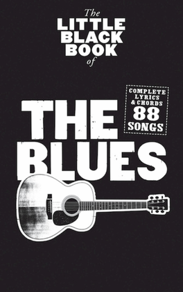 Book cover for Little Black Songbook of the Blues