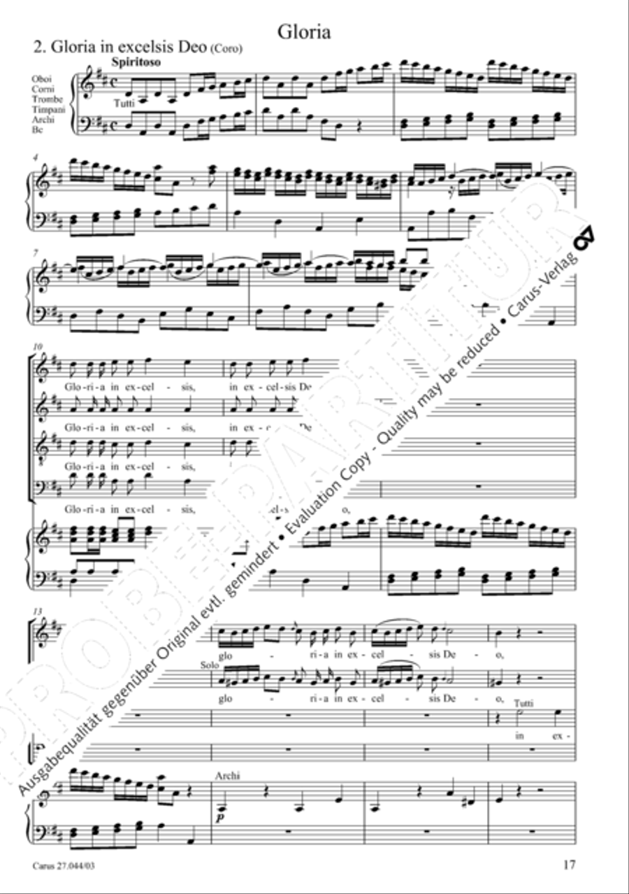 Messa per il Santissimo Natale 4-Part scores gallery preview page 18