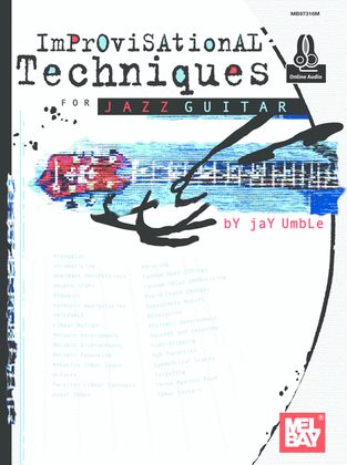 Book cover for Improvisational Techniques for Jazz Guitar