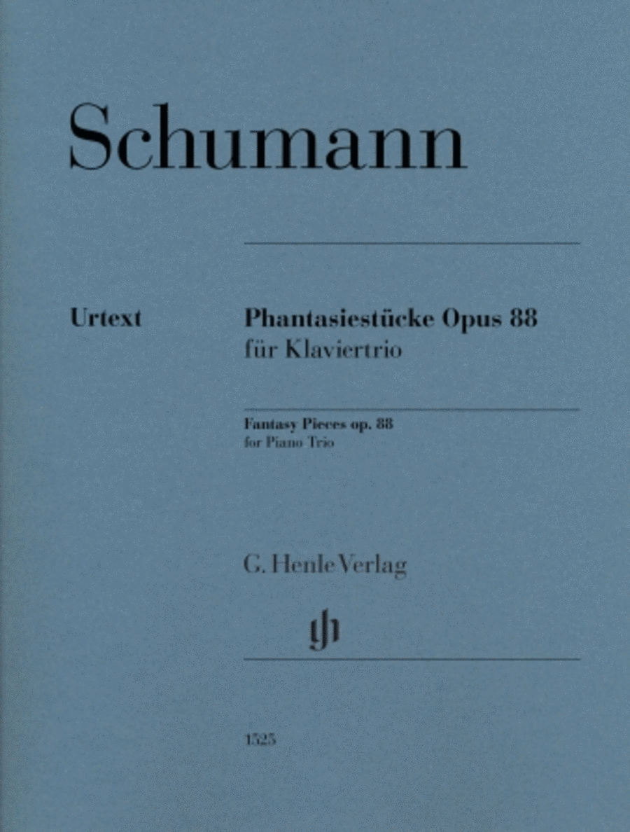 Fantasy Pieces Op. 88 for Piano Trio Piano Trio scores gallery preview page 1