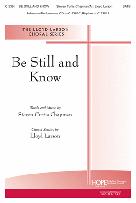 Book cover for Be Still and Know