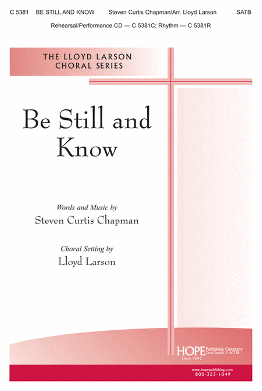 Be Still and Know Be Still and Know 4-Part scores gallery preview page 1