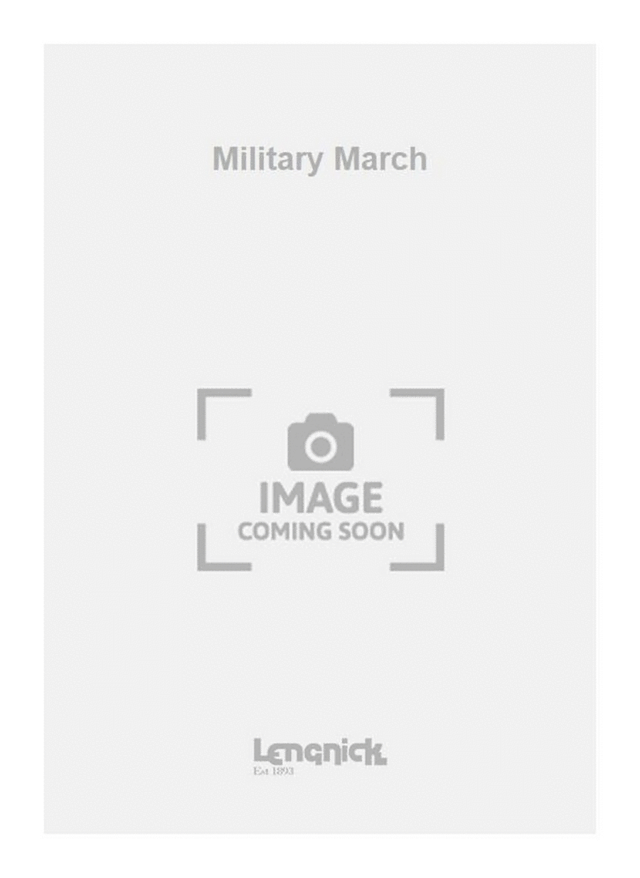 Military March Piano Solo scores gallery preview page 1