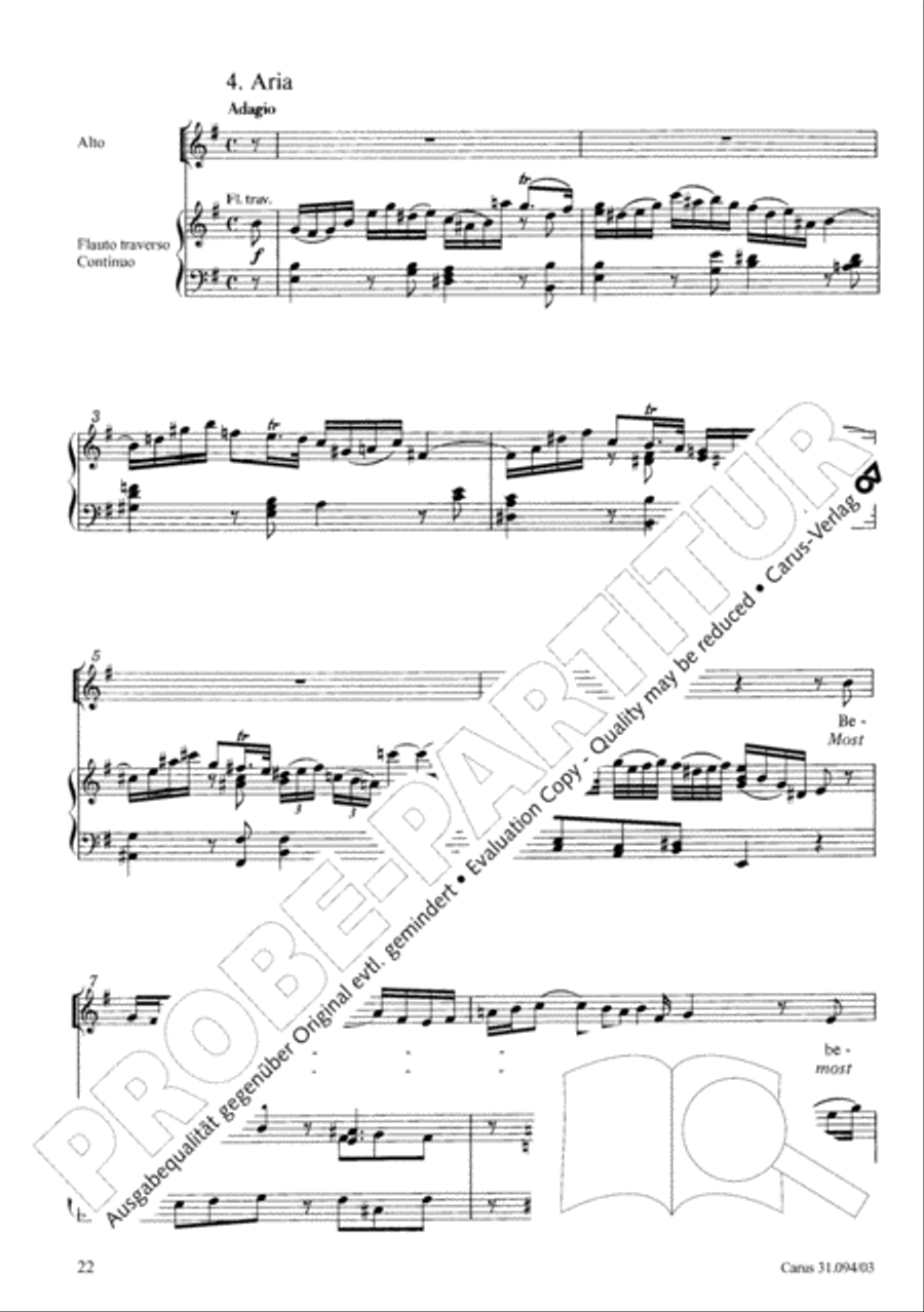 What has this world to give (Was frag ich nach der Welt) 4-Part scores gallery preview page 23