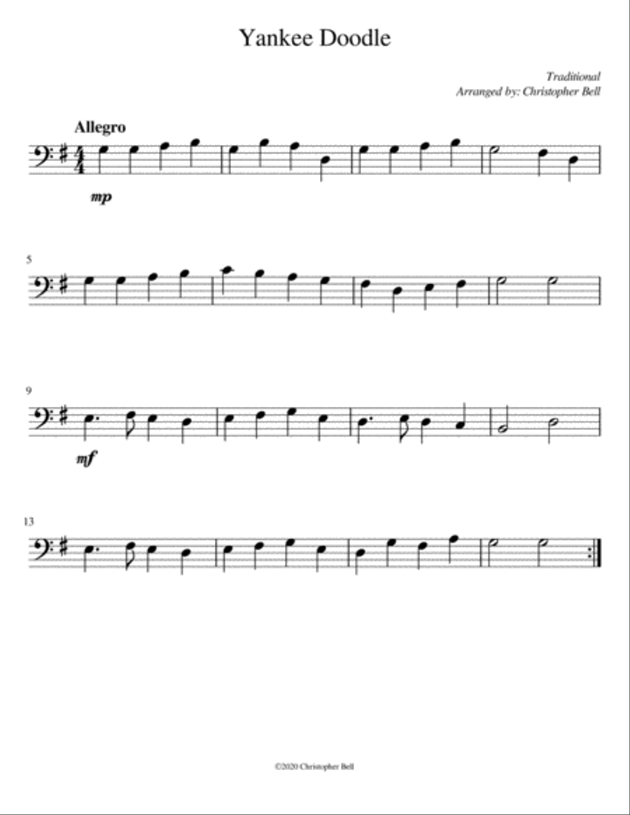 Easy cello outlet music
