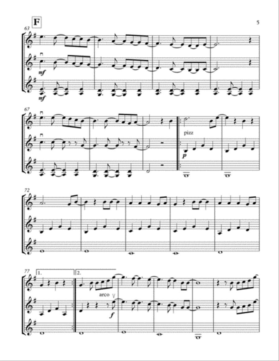 All Of Me String Trio scores gallery preview page 6