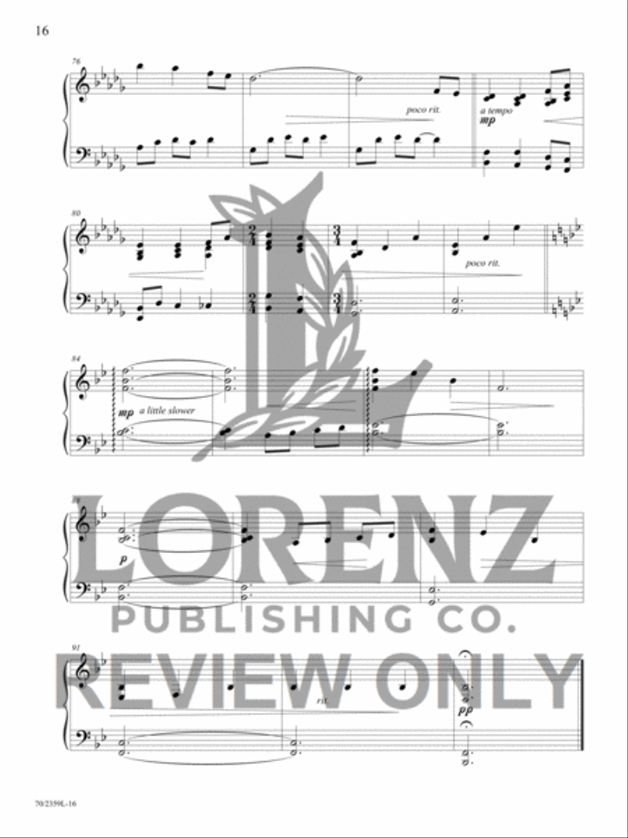 The Church Pianist's Library, Vol. 30 Piano Solo scores gallery preview page 12