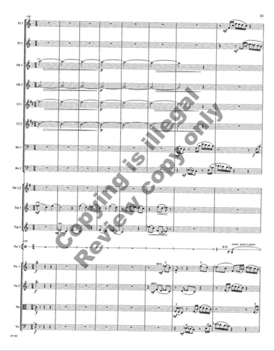 Symphony No. 1 Full Orchestra scores gallery preview page 185