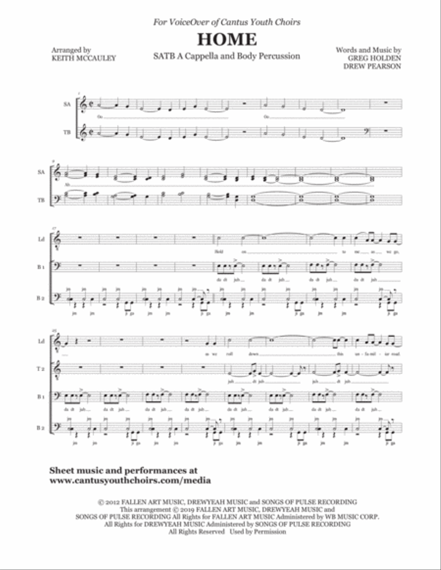 Home 4-Part scores gallery preview page 2