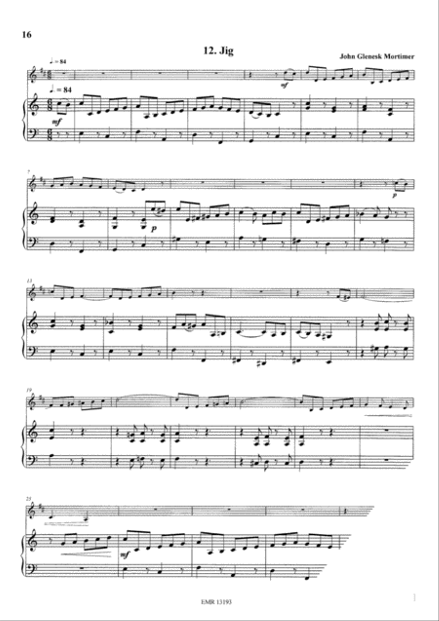 Solo Pieces Vol. 2 Clarinet Solo scores gallery preview page 7