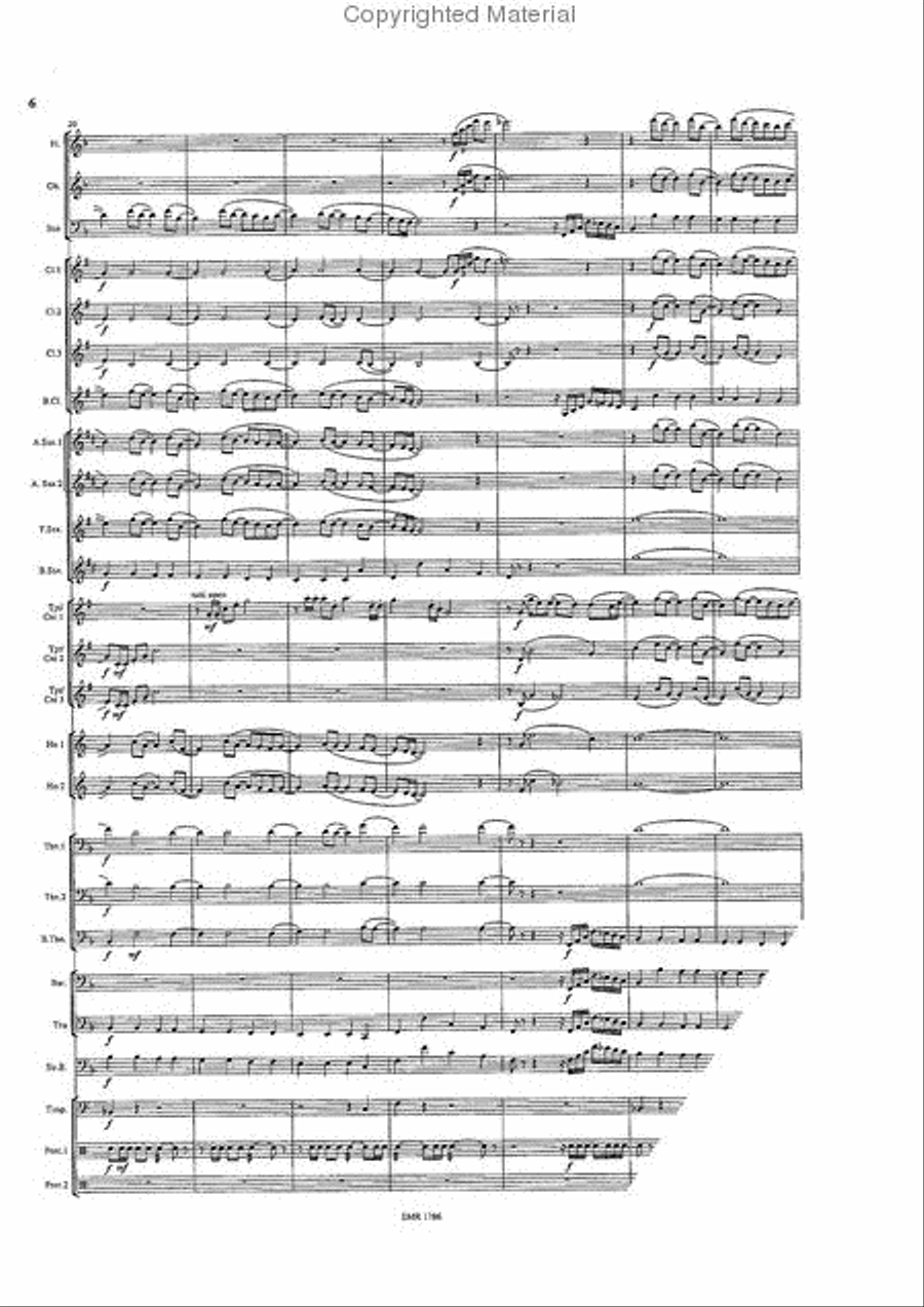 Hey Jude Concert Band scores gallery preview page 6