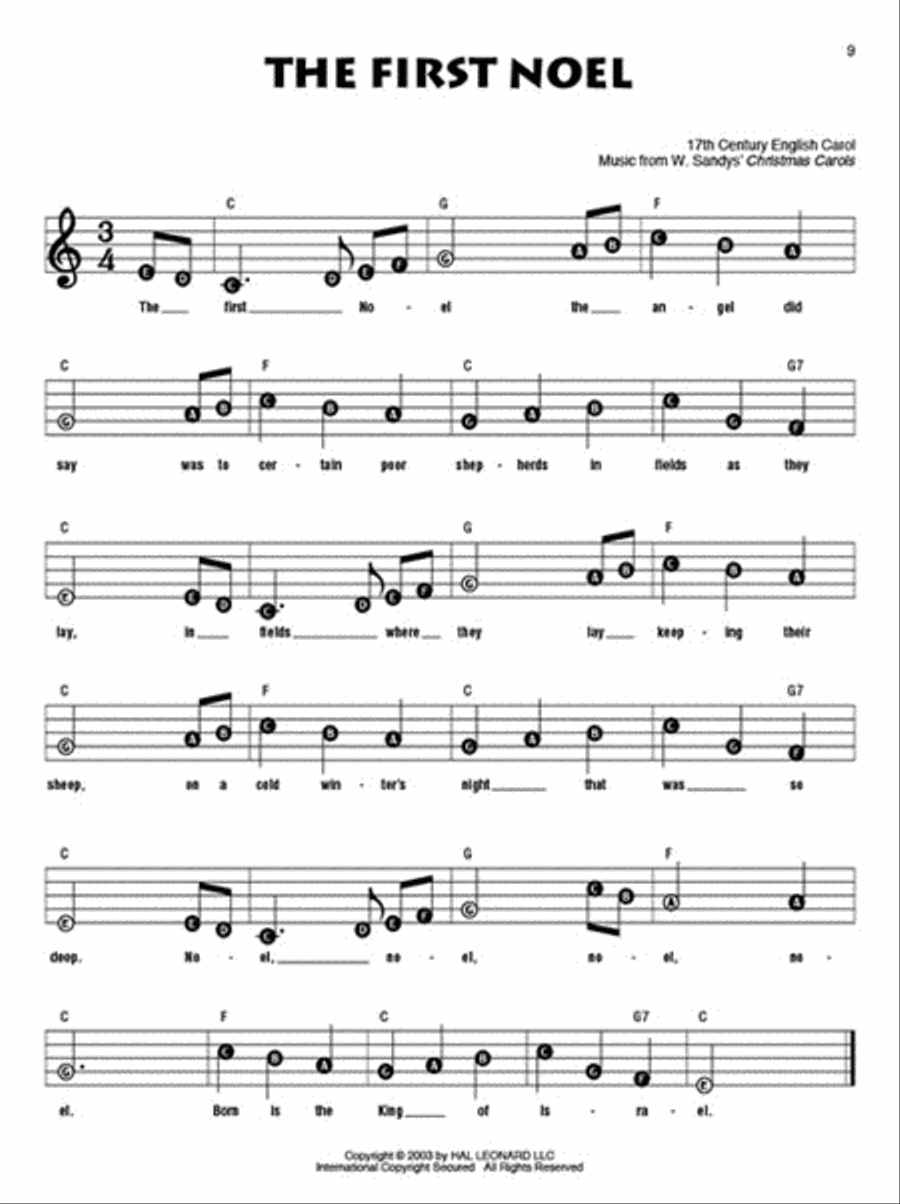 Disney Christmas Carols