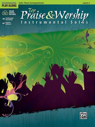 Book cover for Top Praise & Worship Instrumental Solos for Strings