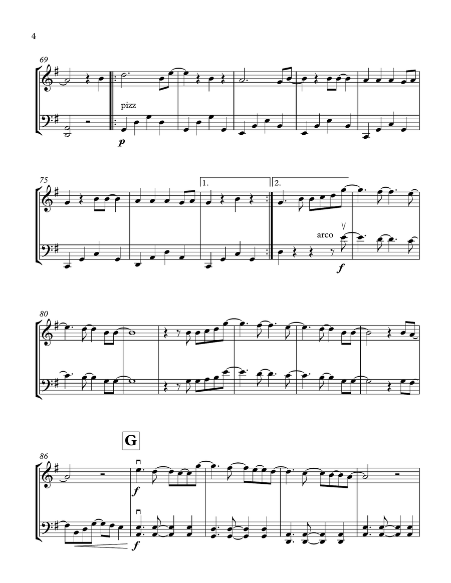 All Of Me String Duet scores gallery preview page 5