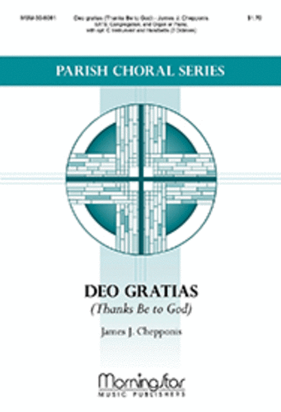 Deo gratias (Thanks Be to God) (Choral Score) image number null