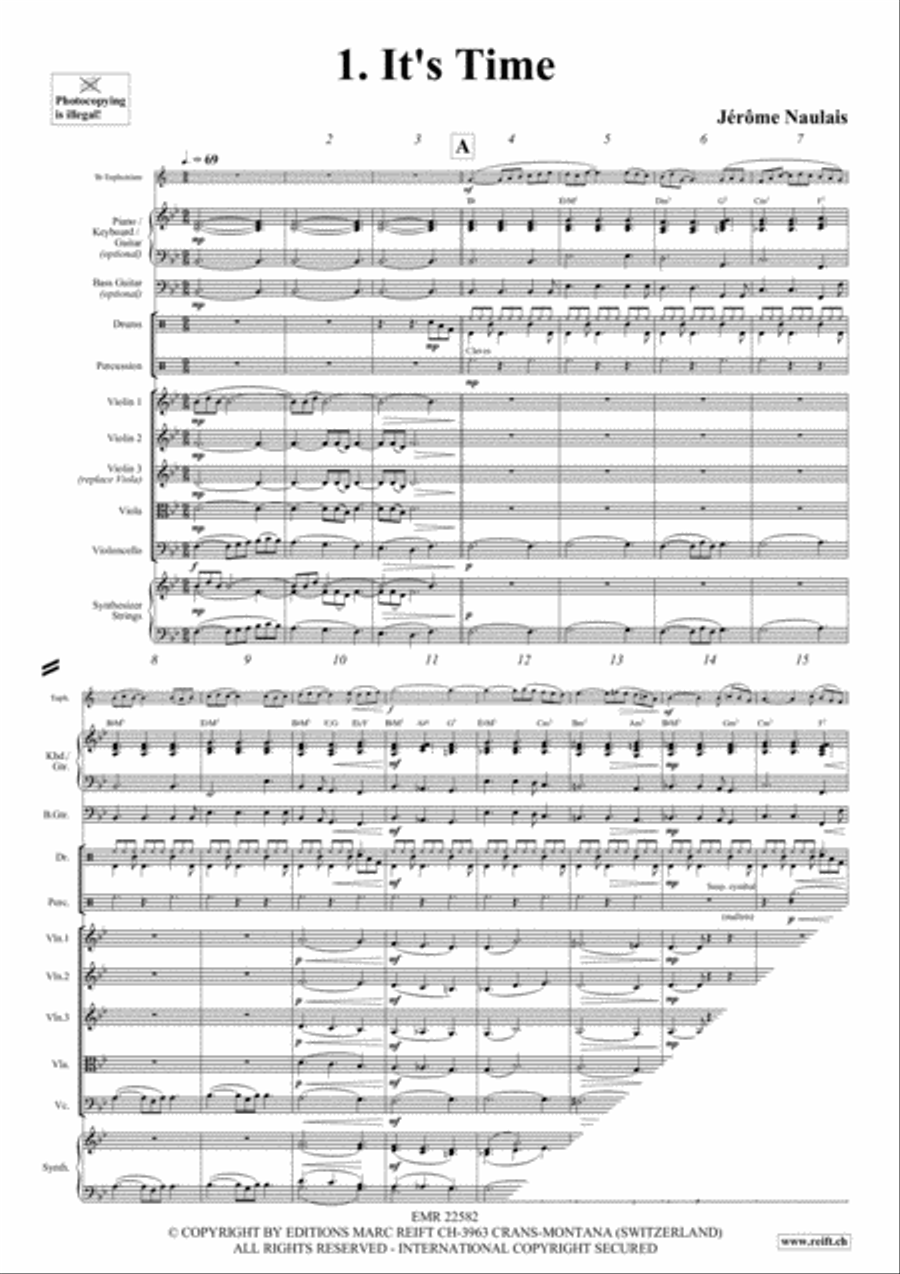 Play With Your Band Volume 3 Euphonium scores gallery preview page 3