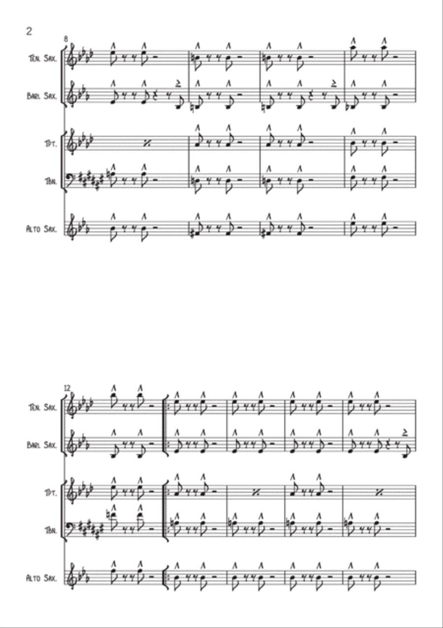 Trouble With My Baby School and Community scores gallery preview page 3