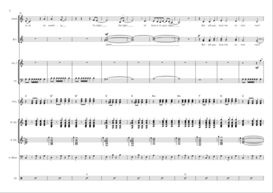 Will You Love Me Tomorrow (will You Still Love Me Tomorrow) Double Bass scores gallery preview page 2