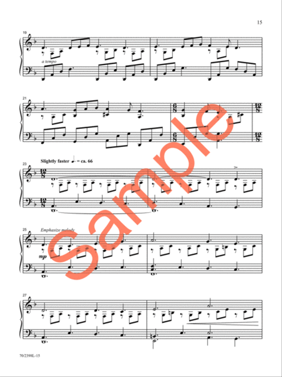 Rest for Your Soul Piano Solo scores gallery preview page 13
