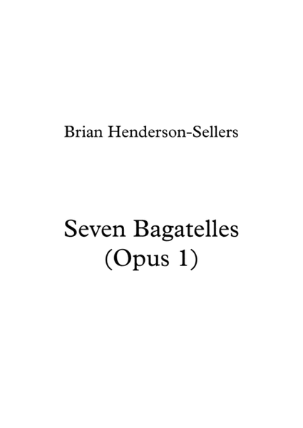 Seven Bagatelles image number null