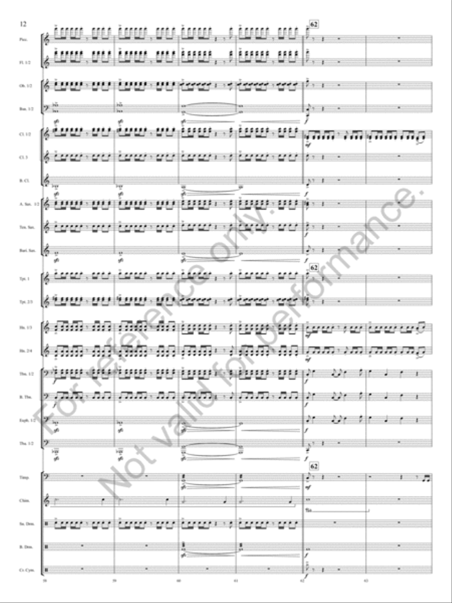 Milestones Milestones Concert Band scores gallery preview page 13
