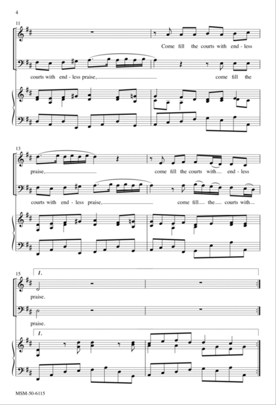 Sing, Be Joyful 2-Part scores gallery preview page 4