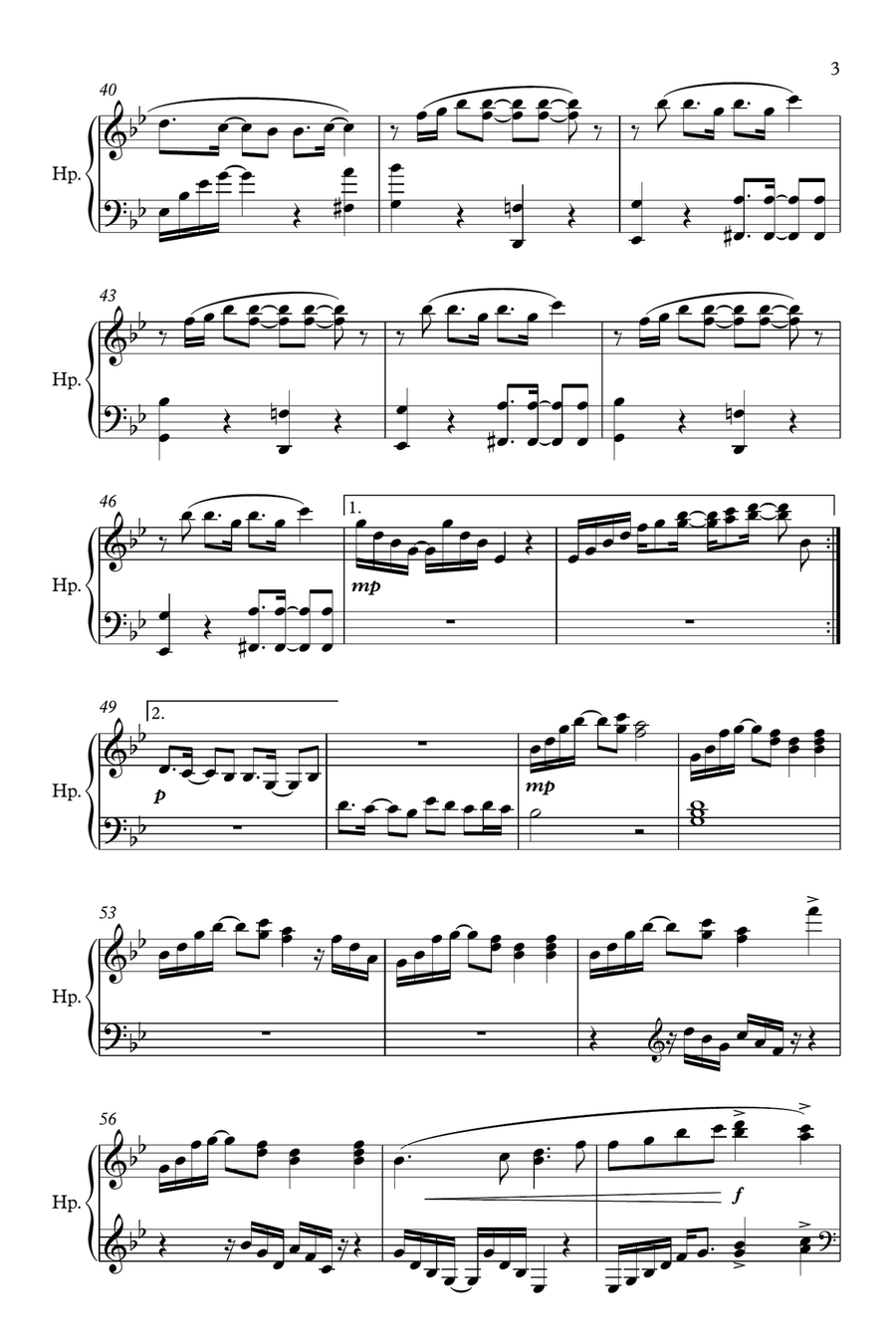 Rather Be Harp scores gallery preview page 3