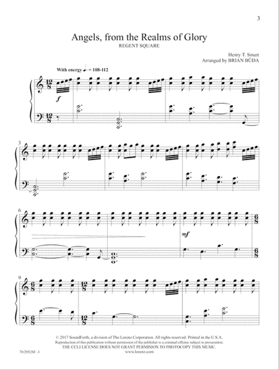 The Day of Celebration (Digital Delivery) Piano Solo scores gallery preview page 3