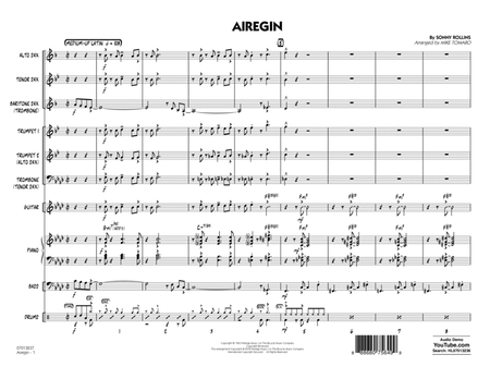 Airegin (arr. Mike Tomaro) - Full Score