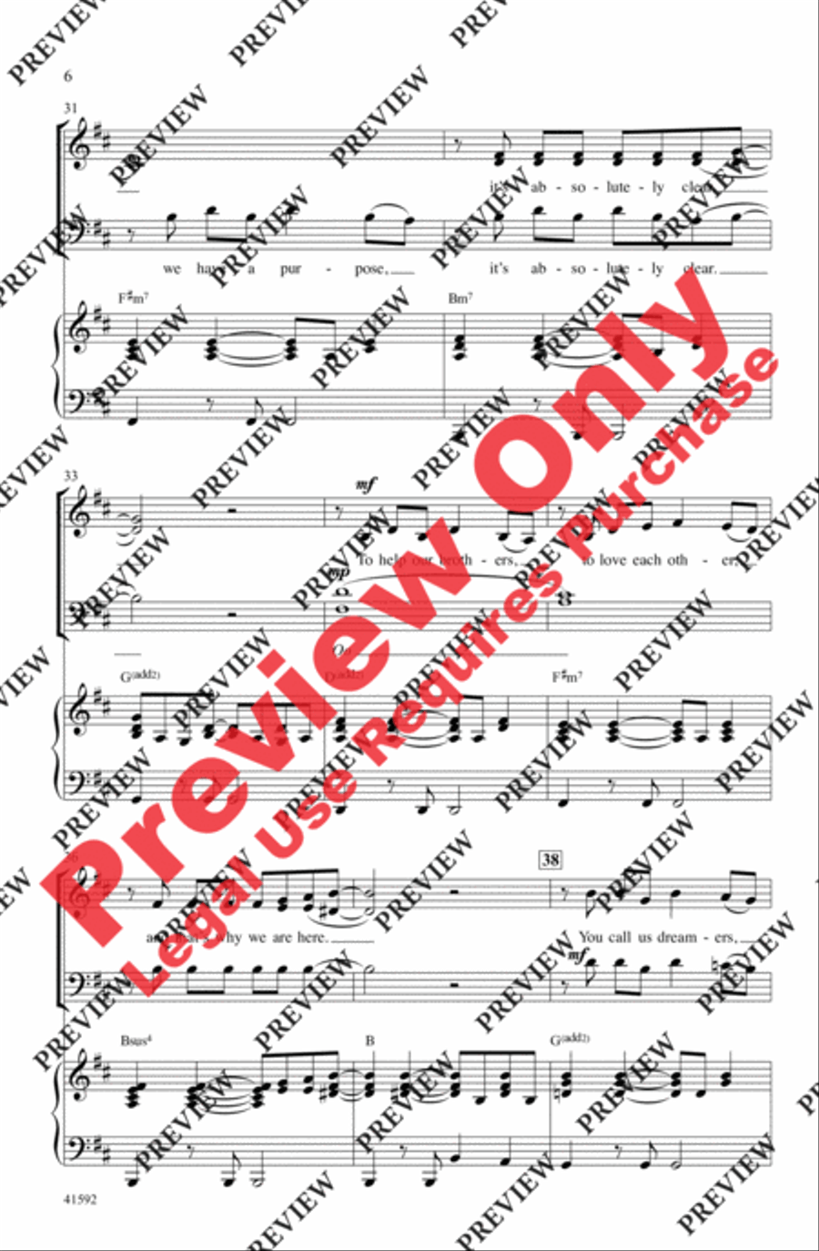 New Light Shining New Light Shining 4-Part scores gallery preview page 6