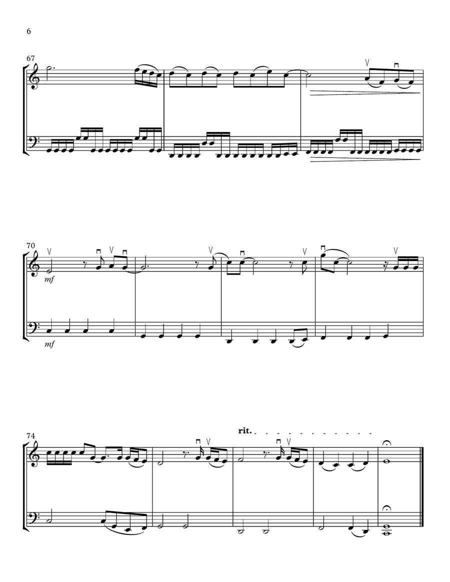 Daylight String Duet scores gallery preview page 6