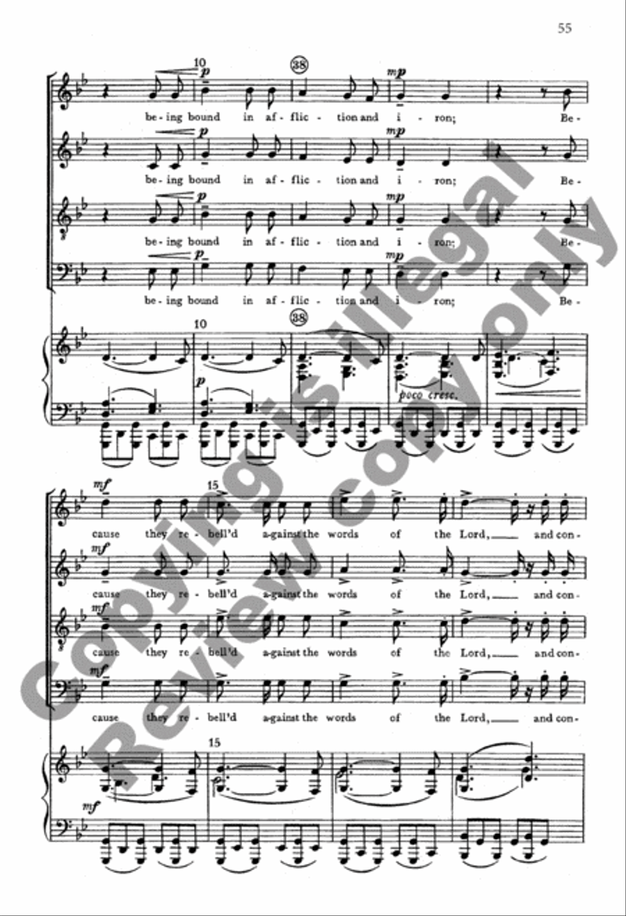 A Psalm Of Thanksgiving A Psalm Of Thanksgiving 4-Part scores gallery preview page 38