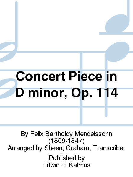 Concert Piece in D minor, Op. 114