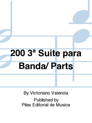 200 3ª Suite para Banda/ Parts