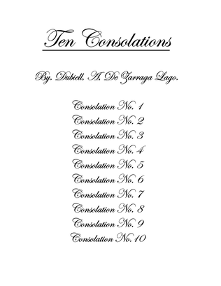 Ten Consolation Suite