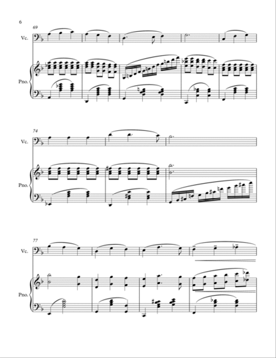 Dying with Jesus, by death reckoned mine Piano scores gallery preview page 6