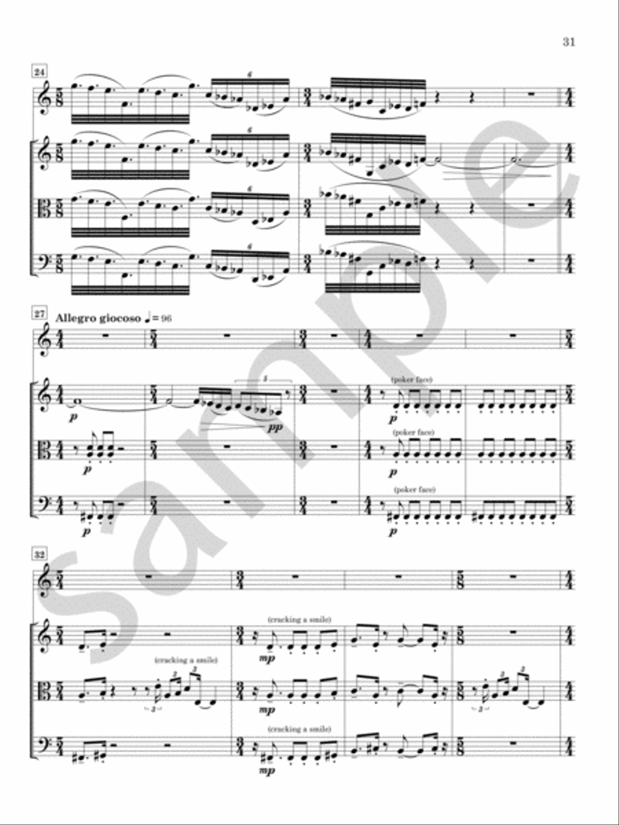 Oboe Quartet Chamber Music scores gallery preview page 16