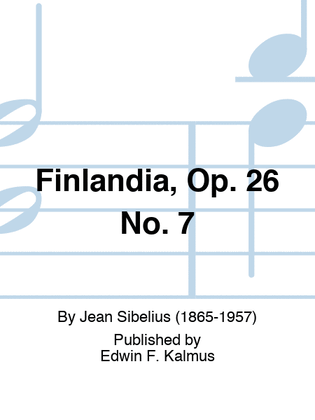 Book cover for Finlandia, Op. 26 No. 7