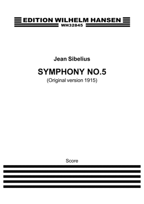 Book cover for Symphony No. 5 Op. 82 - Original Version 1915