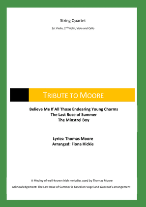 Book cover for Tribute to Moore
