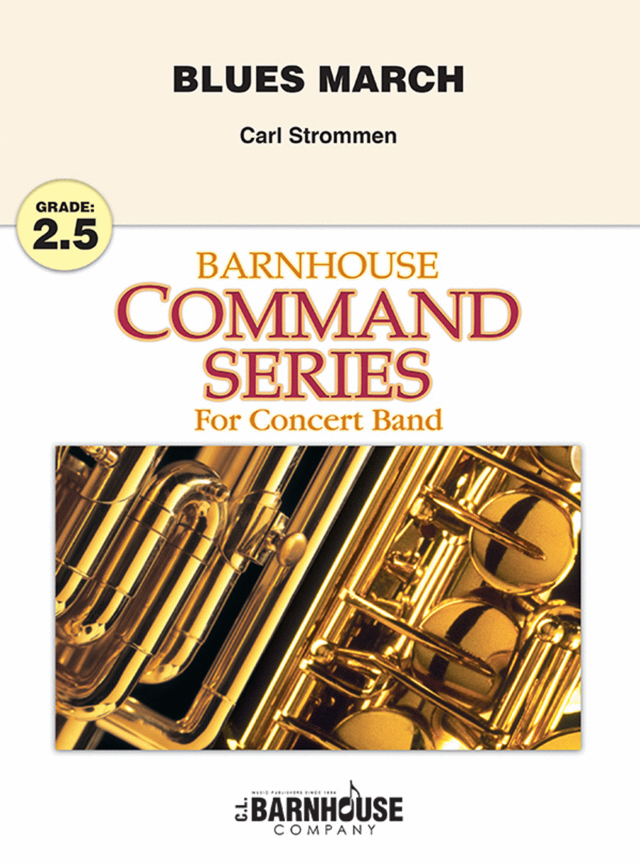 Blues March Concert Band scores gallery preview page 1
