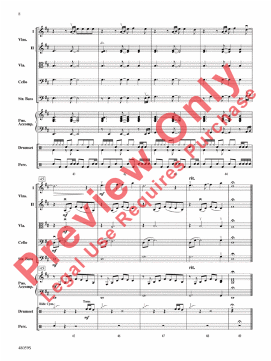 Sunflower String Orchestra scores gallery preview page 9