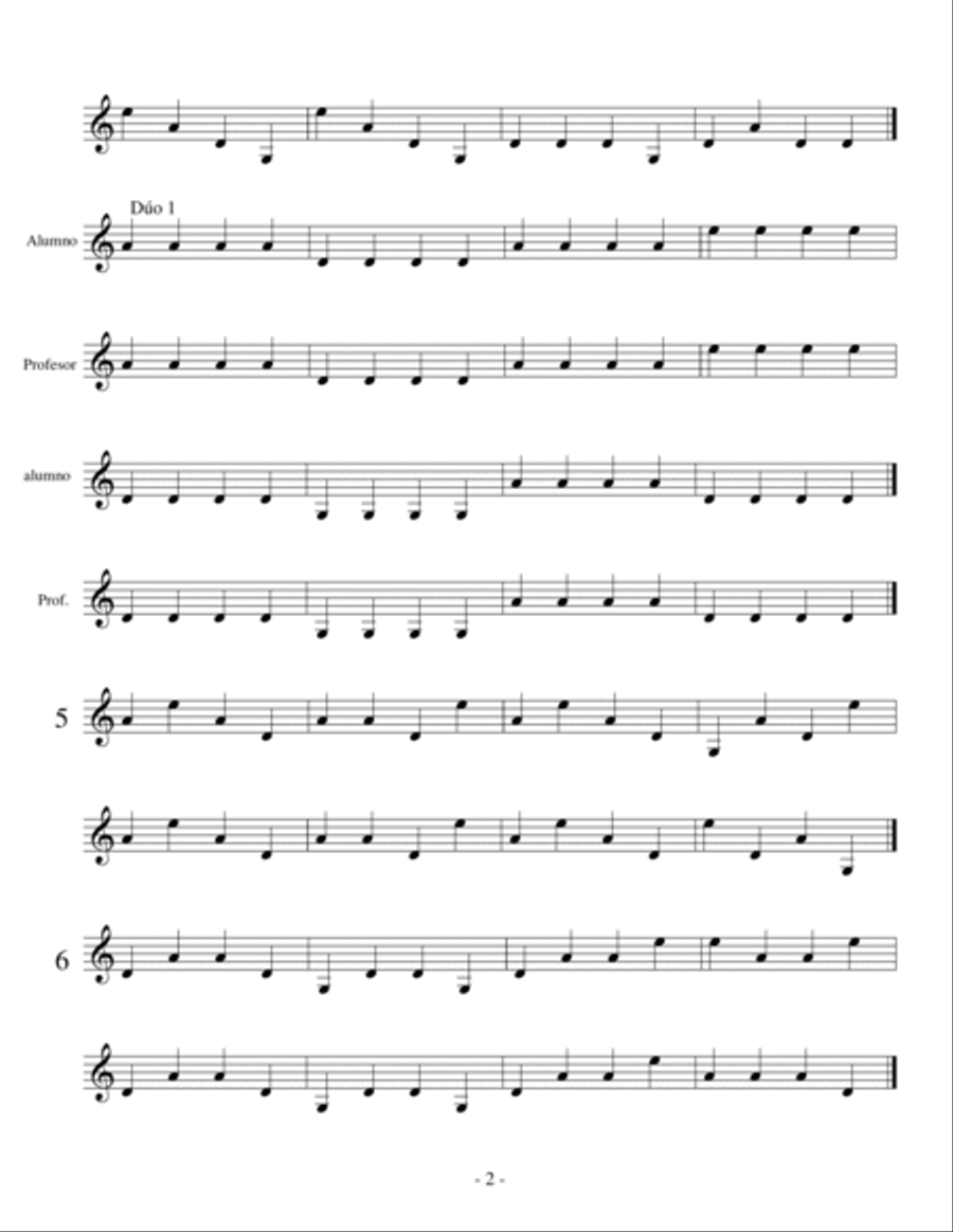 25 Violin Pizzicato Lessons for Beginners. Violin Solo scores gallery preview page 2