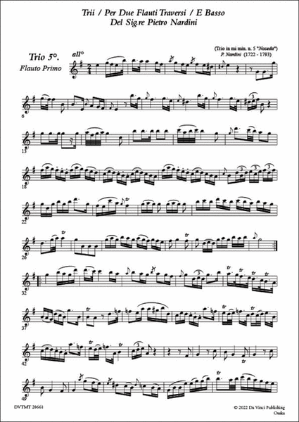 Sonata in mi minore n. 5 'Noseda'