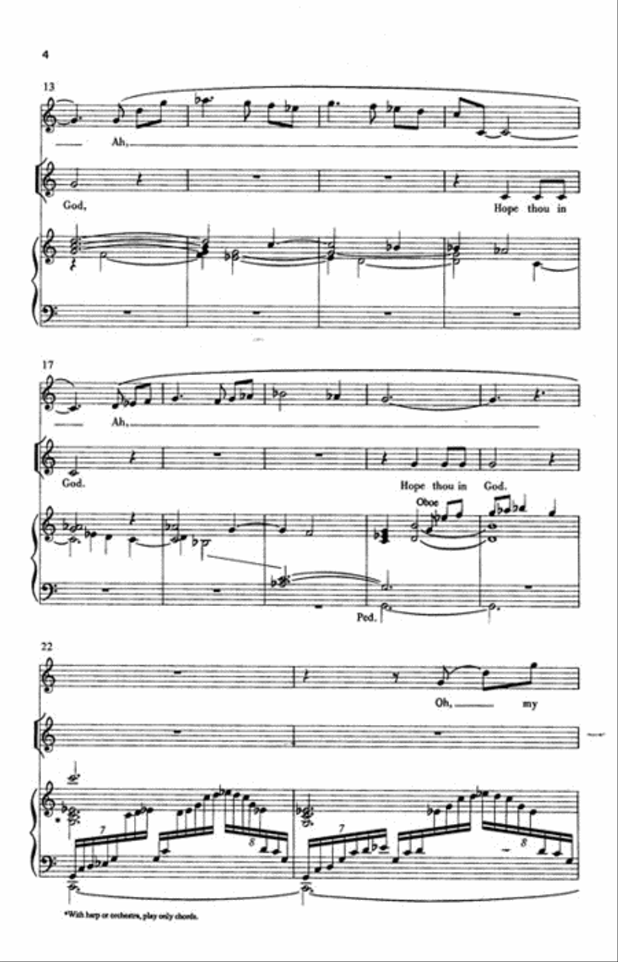 Psalm 42 4-Part scores gallery preview page 3