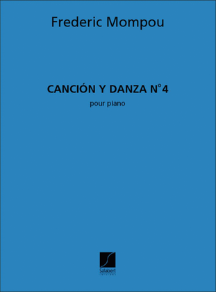 Book cover for Cancion Y Danza 4
