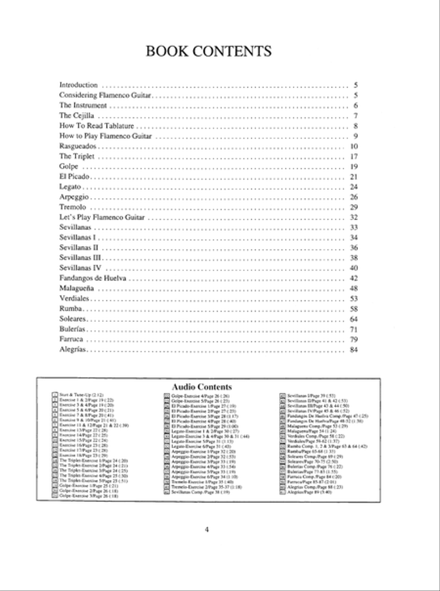 You Can Teach Yourself Flamenco Guitar Acoustic Guitar scores gallery preview page 5
