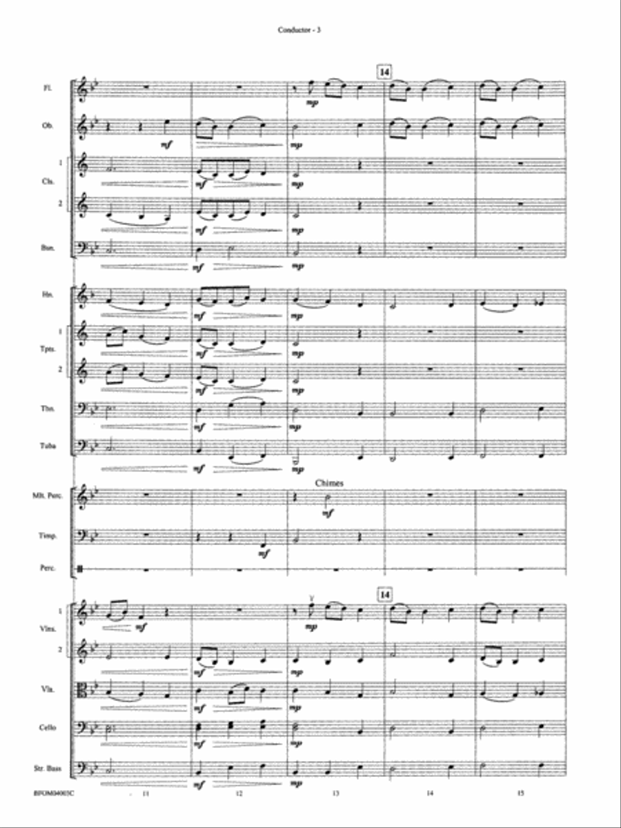 Brother James' Air: Score Full Orchestra scores gallery preview page 4